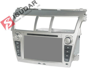 7 Inch Toyota Yaris Sat Nav Unit , Toyota Car Dvd Player Gps Built-In Radio Tuner