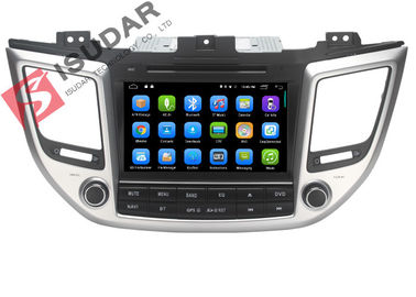 Estéreo capacitivo del coche de Android de 8 pulgadas del tacto multi, reproductor de DVD 2015 de Hyundai Tucson