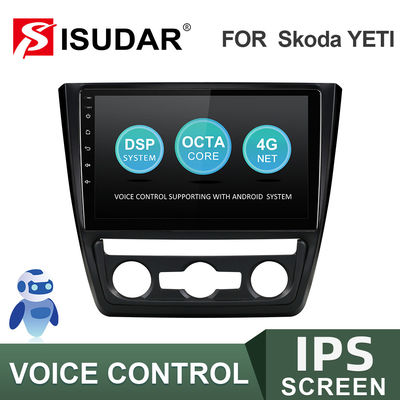 Estéreo del coche de Bluetooth del dinar del doble de V57S para la base 2.5GHZ del yeti DDR4 Octa de Skoda