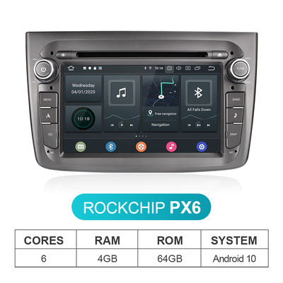 7 reproductor de DVD auto del coche de la pulgada PX4 Android para la alfa Romeo Mito 2008