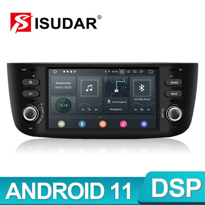 1 radio de coche del control de la voz de Android 11 del dinar 4G para Fiat grande Punto Evo